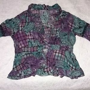 Print blouse